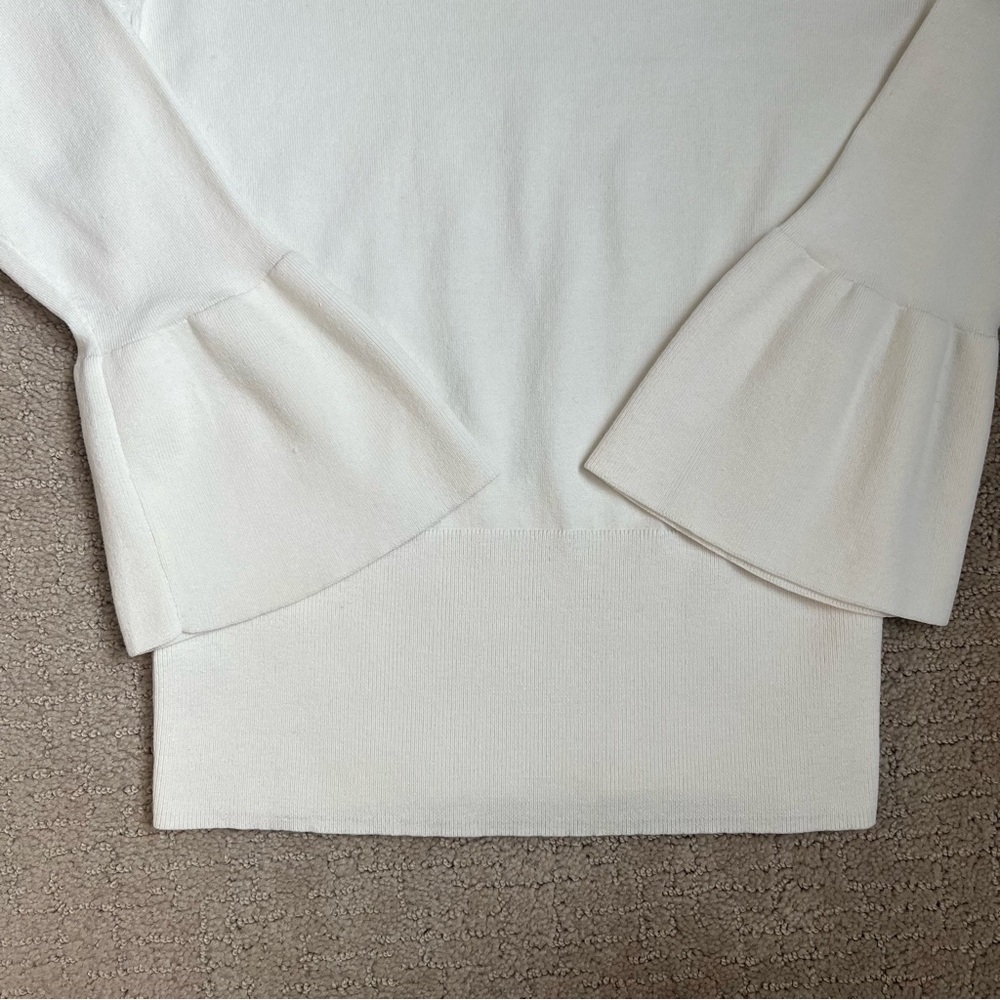 Ann Taylor Boatneck Bell Sleeve Sweater - Picture 6 of 13